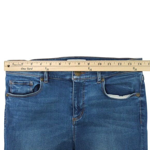 Loft Legging Jean Mid Rise Womens Size 28/6 Stretch Medium Wash Denim - Picture 3 of 14